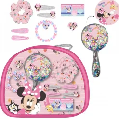 Set de Belleza con Accesorios Minnie Rosa