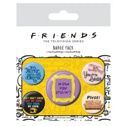 Set de Chapas Friends Icons