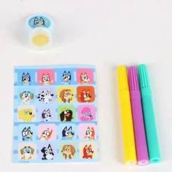 Set de Cuadernos Bluey Multicolor con Accesorios Infantiles