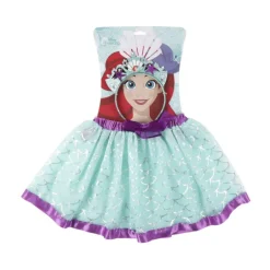 Set de Diadema y tutú purpurina La Sirenita