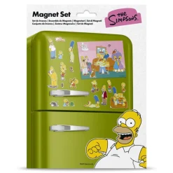 Set de Imanes The Simpsons Familia Salón