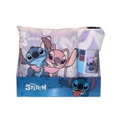 Set de Manta y Cojín Stitch Licencia Oficial Disney