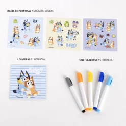 Set de Manualidades DIY Mochila Bluey 100% Poliéster