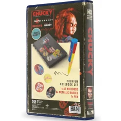Set de Papelería Chucky VHS
