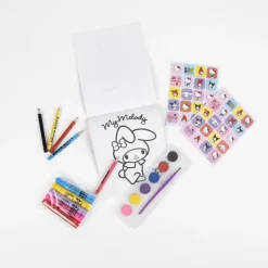 Set de Papelería Coloreable Hello Kitty con Mochila