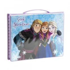 Set de Papelería Coloreable Frozen - 52 Piezas