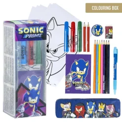 Set de Papelería Coloreable Sonic Prime