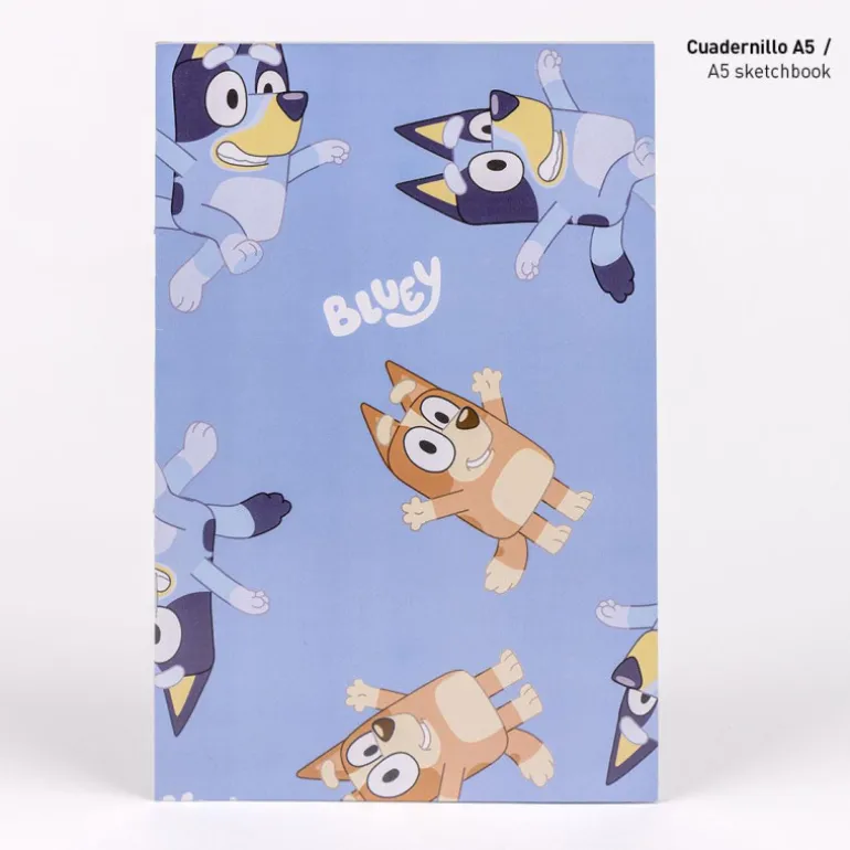 SET DE PAPELERÍA COLOREABLE BLUEY