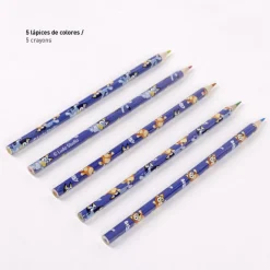 SET DE PAPELERÍA COLOREABLE BLUEY