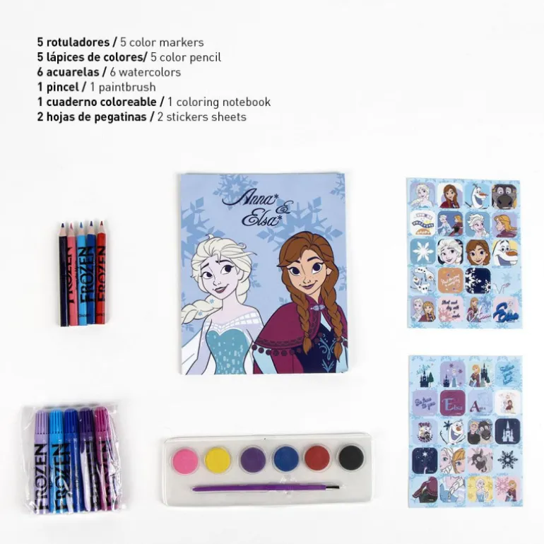 Set de Papelería Coloreable Minnie con Mochila