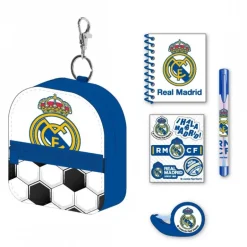 Set de Papelería Mini Mochila Real Madrid