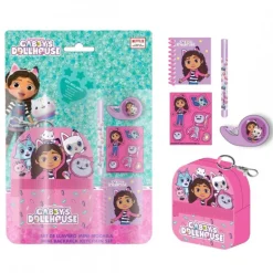 Set de Papelería Minimochila Gabby’s Dollhouse Multicolor
