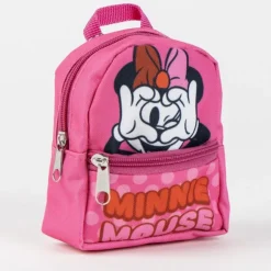 Set de Papelería Minnie Mouse Multicolor con Minimochila