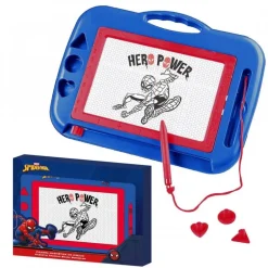Set de Papelería Pizarra Magnética Spiderman Azul Oscuro