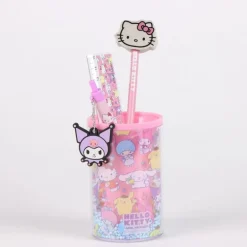 Set de Papelería Portalápices Hello Kitty Multicolor