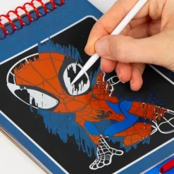 Set de Papelería Scratch Book Spidey - Perfecto para Niños Creativos