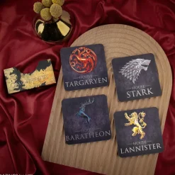 Set de posavasos Casas de Poniente Juego de Tronos