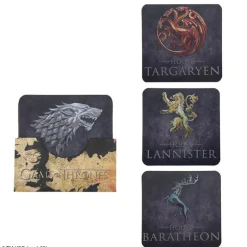Set de posavasos Casas de Poniente Juego de Tronos