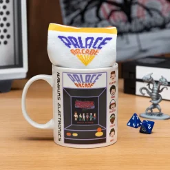 Set de Taza y Calcetines Stranger Things Palace Arcade