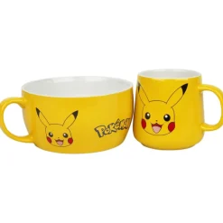 Set de Tazas Desayuno Pokemon Pikachu