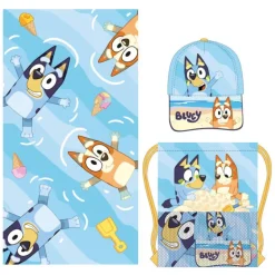 Set de Toalla y Saquito Bluey