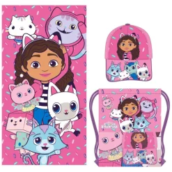 Set de Toalla y Saquito Gabby's Dollhouse