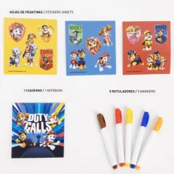 Set DIY Mochila Paw Patrol Color Azul 100% Poliéster