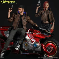 Set Figuras Cyberpunk 2077 V & Yaiba Kusanagi