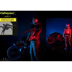 Set Figuras Cyberpunk 2077 V & Yaiba Kusanagi