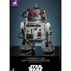 Set Figuras Star Wars Chopper y BD-1 (Disfraz Imperial) 18 cm y 8 cm