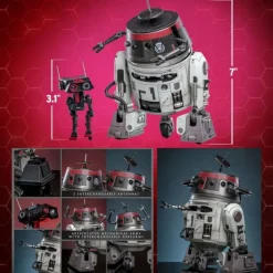 Set Figuras Star Wars Chopper y BD-1 (Disfraz Imperial) 18 cm y 8 cm