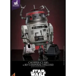 Set Figuras Star Wars Chopper y BD-1 (Disfraz Imperial) 18 cm y 8 cm