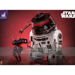 Set Figuras Star Wars Chopper y BD-1 (Disfraz Imperial) 18 cm y 8 cm