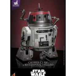 Set Figuras Star Wars Chopper y BD-1 (Disfraz Imperial) 18 cm y 8 cm