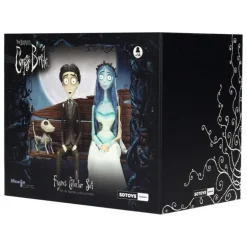 Set Figuras The Corpse Bride + Llavero Metálico