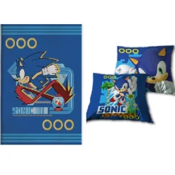Set manta y cojin Sonic