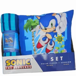 Set manta y cojin Sonic