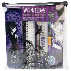 Set Papelería Bumper Wednesday (Miércoles)