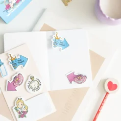 Set Papeleria Alicia En El Pais De Las Maravillas