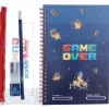 Set Papeleria Game Over Retrogaming