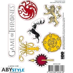 Set pegatinas Juego de Tronos x2
