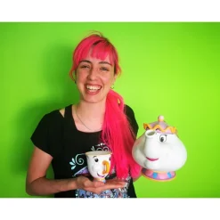 Set Sra. Potts y Chip Taza y Tetera La Bella y la Bestia