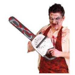 Sierra mecánica de 70 cm para Halloween
