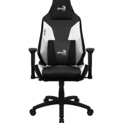 Silla Gaming Aerocool Admiral Negra y Blanca