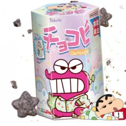 Snack de Caramelo Konpeito Shin Chan con Galletas Tohato