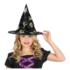 Sombrero de Bruja Negro Halloween Infantil