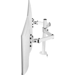 Soporte de Monitor Dual 27” Mars Gaming Blanco