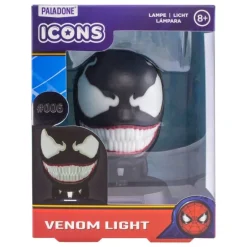 Spider-Man lámpara Icon Venom, Paladone Products, 10 cm