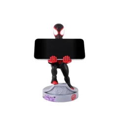 Spider-Man Soporte Cably Guys Miles Morales 20 cm