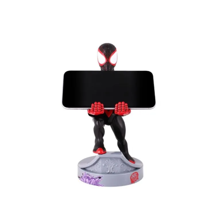Spider-Man Soporte Cably Guys Miles Morales 20 cm